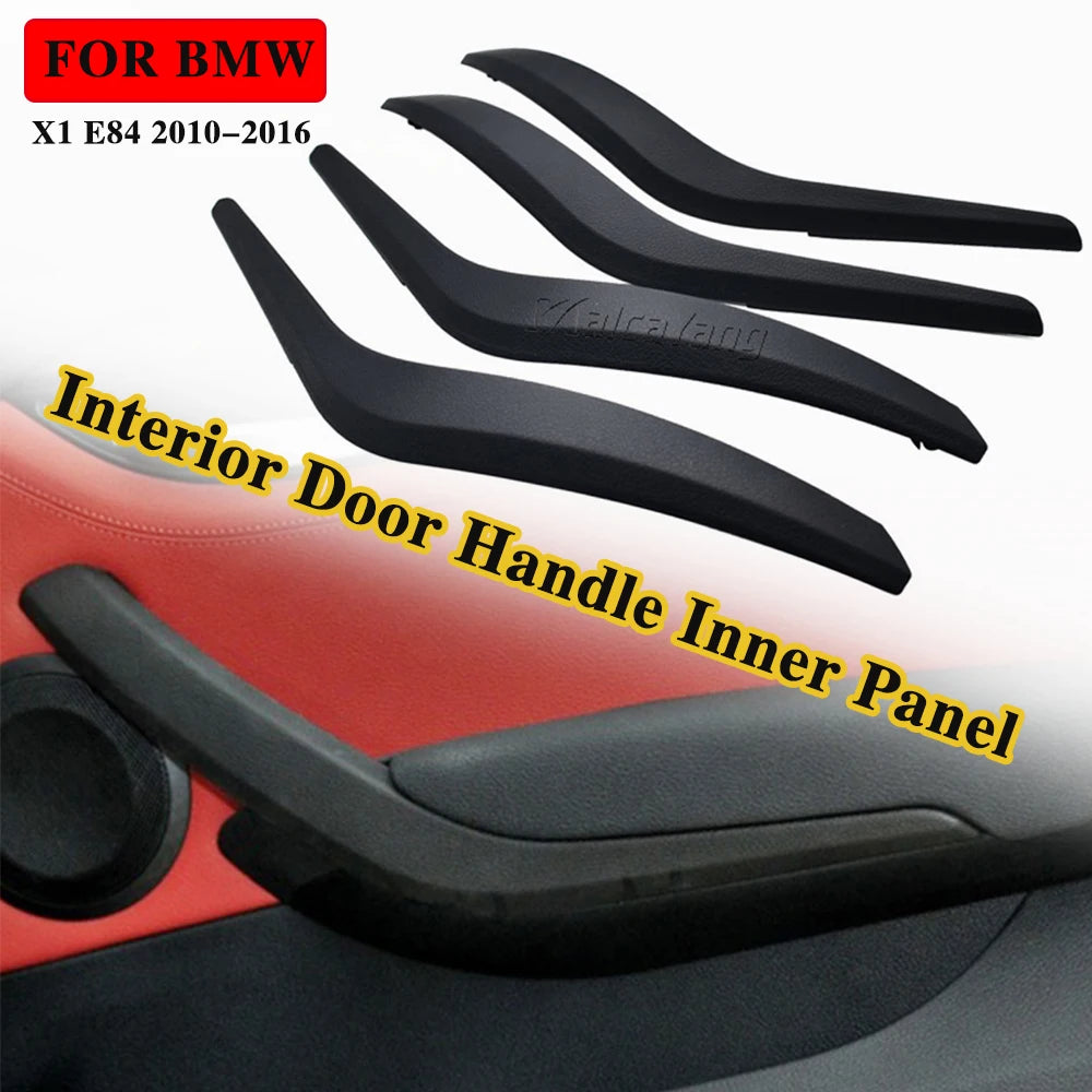 Set Car Interior Handle Inner Door Armrest Panel Pull Trim Cover For Bmw X1 E84 2010 2011 2012 2013 2014 2015 2016