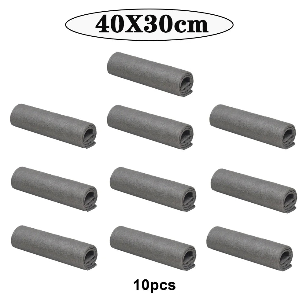 New Thickened Magic Cleaning Cloth Microfiber Glass Clean Towel Reusable Washable Lint-Free Cleaning Rags for Kitchen Glass Car