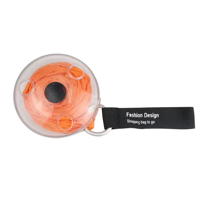 Super Small Portable Folding Retractable Storage Bag Multifunctional Small Disc Shopping Bag