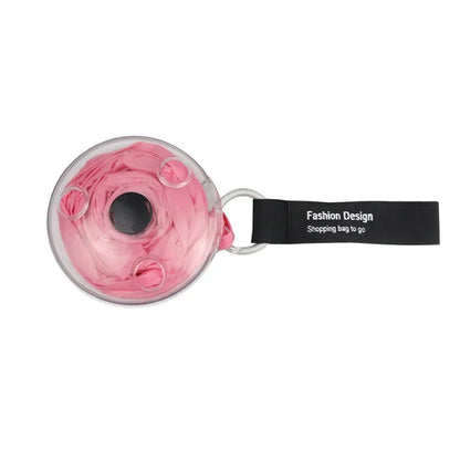 Super Small Portable Folding Retractable Storage Bag Multifunctional Small Disc Shopping Bag