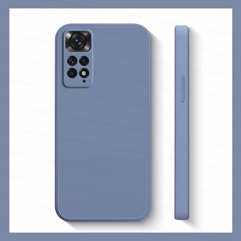 Elevate Your Style with the Premium Shockproof Liquid Silicone Case for Xiaomi Redmi Note 11 Series - Ultimate Protection Meets Chic Design