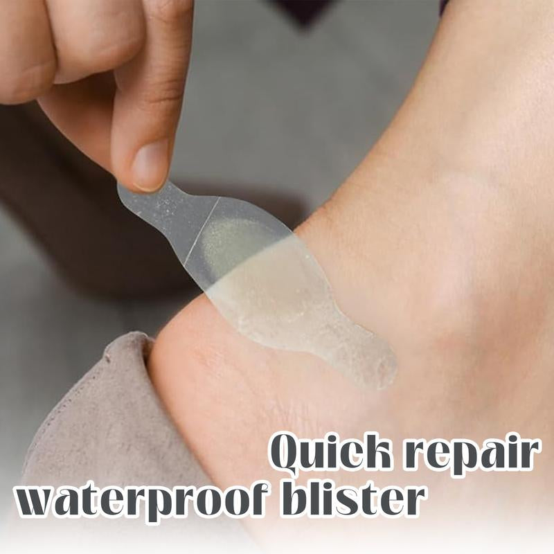 20 Counts Hydrocolloid Blister Bandages for Feet, Heel Prevention & Recovery Pads That Cushion Skin from Pressure