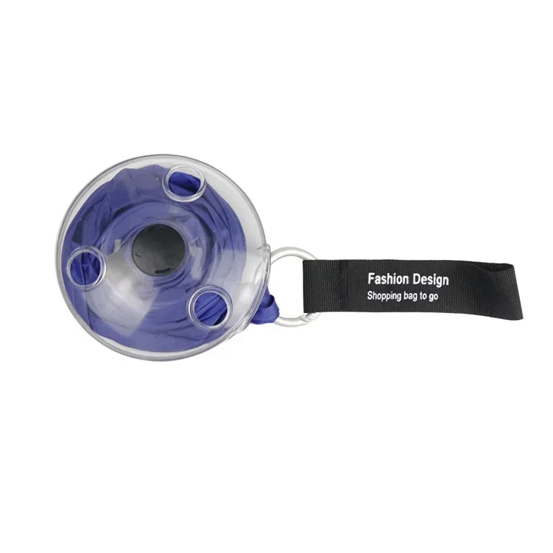 Super Small Portable Folding Retractable Storage Bag Multifunctional Small Disc Shopping Bag