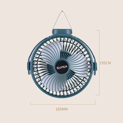 USB Rechargeable Folding Telescopic Floor Fan Mini Summer Mute Silent Desktop Table Fan Ventilador for Office Bedroom Cooler
