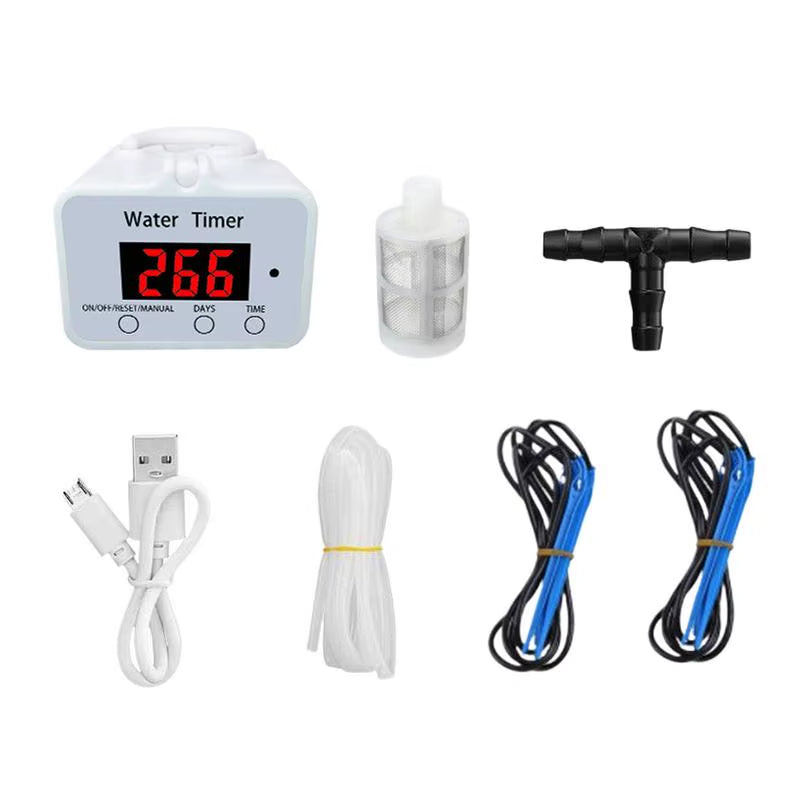 Automatic Plant Waterer Smart Watering Kit Drip Irrigation Machine Programmable Water Timer Auto Waterer Device for Indoor