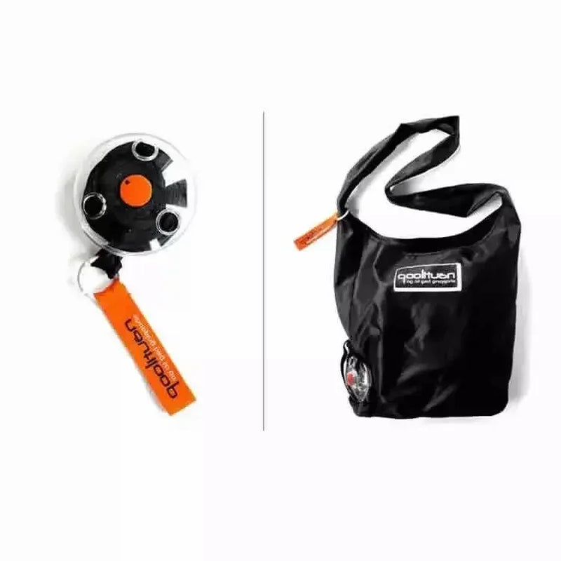 Super Small Portable Folding Retractable Storage Bag Multifunctional Small Disc Shopping Bag