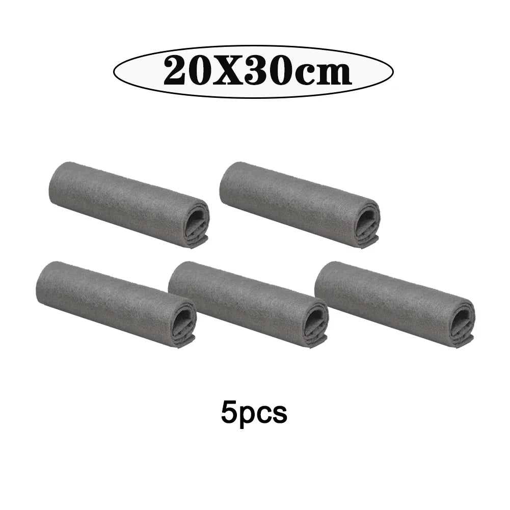 New Thickened Magic Cleaning Cloth Microfiber Glass Clean Towel Reusable Washable Lint-Free Cleaning Rags for Kitchen Glass Car