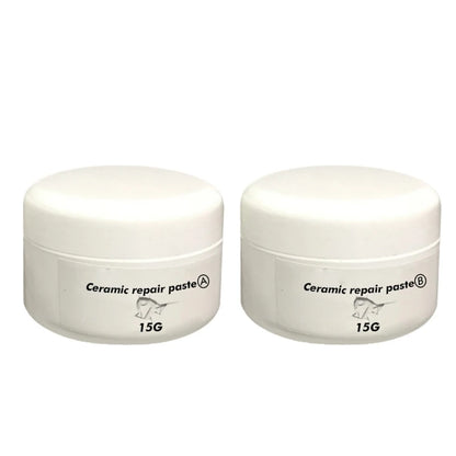 Ceramic Repair Paste Tub Tile & Shower Porcelain Repair for Crack Chip Ceramic Bathroom Tub Floor Ceramic Repair