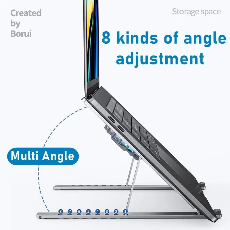 Laptop Cooling Stand with 2 USB Fan Laptop Cooler Stand Pad Cooling for Notebook Heat Dissipation