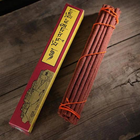 Natural Potala Tibetan Incense Stick 6/10 Inch Handmade Incense Home Interior Fragrance Herbs Tibet Traditional Aromatherapy