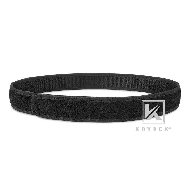 KRYDEX Tactics Buckleless Inner Liner Belt 1.5 Inch Nylon Loop Liner Inner Loopback Belt For Hunting Shooting Outer Belt S - XXL