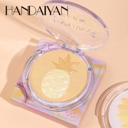 Cross-border highlight powder repair and brightening plate handaiyan fruit series pearlescent fine glitter makeup wholesale