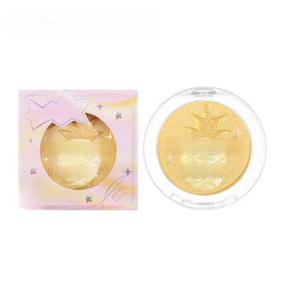 Cross-border highlight powder repair and brightening plate handaiyan fruit series pearlescent fine glitter makeup wholesale