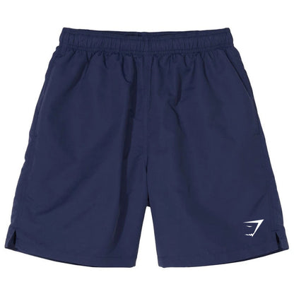 GYMSHARK men's sports casual quick-drying summer shorts simple straight sports shorts shark