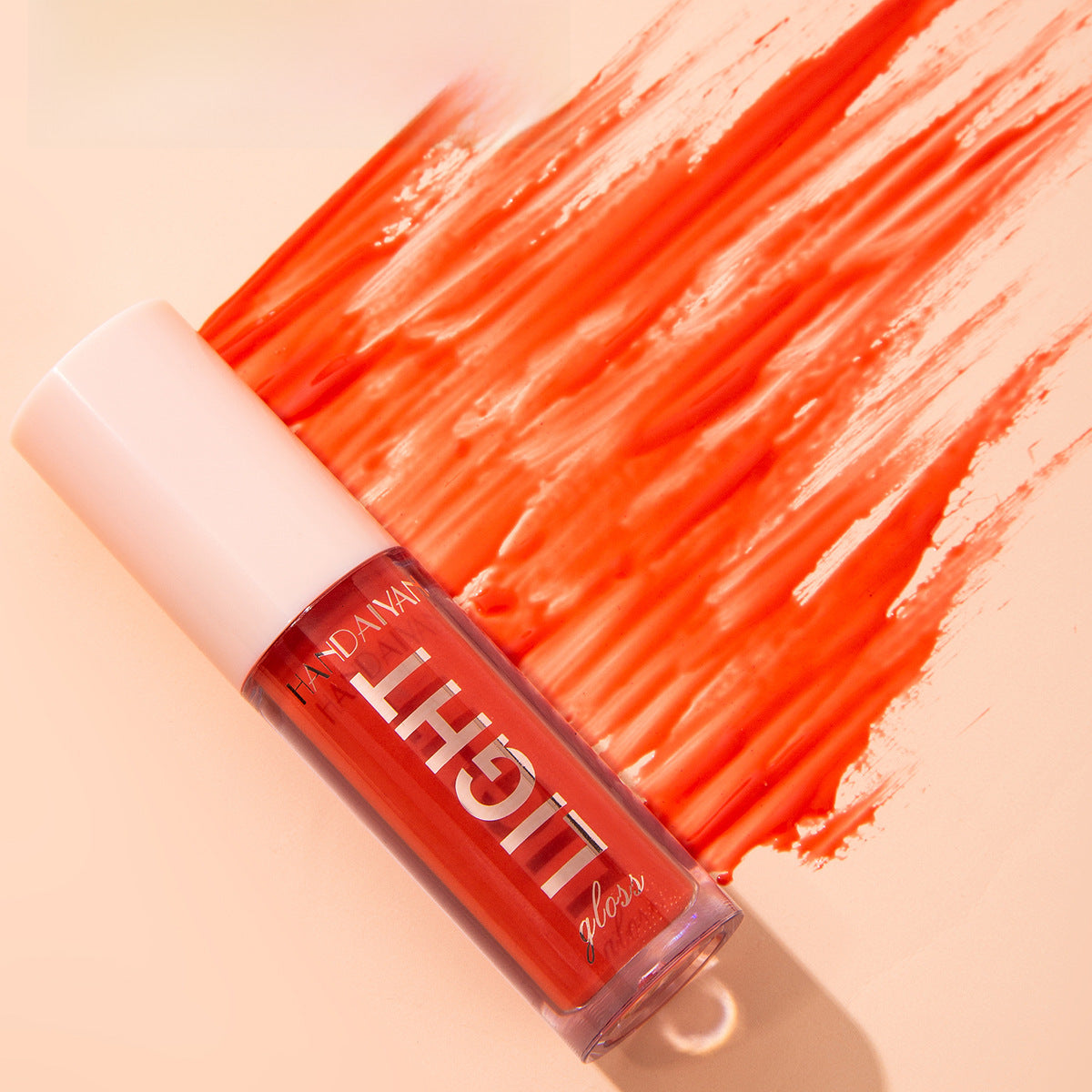 Lip Lacquer cross-border lip gloss HANDAIYAN mirror water light liquid paint glass 12 Color Moisturizing Pearl lip gloss