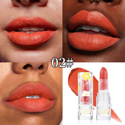 Cross-border Matte Lipstick 12 colors handaiyan makeup matte waterproof colorfast long-lasting Nourishing Lipstick Lipstick