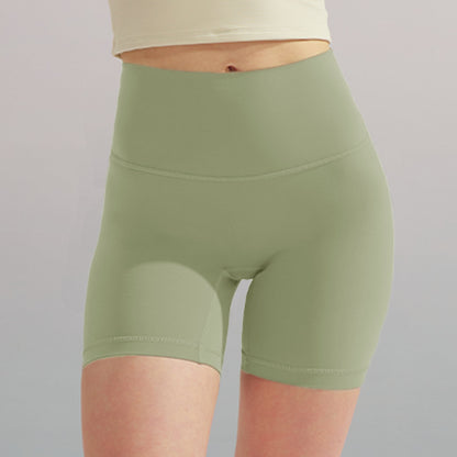 New 24 shorts yoga shorts women's no size fitness pants hip raise shaping versatile slimming