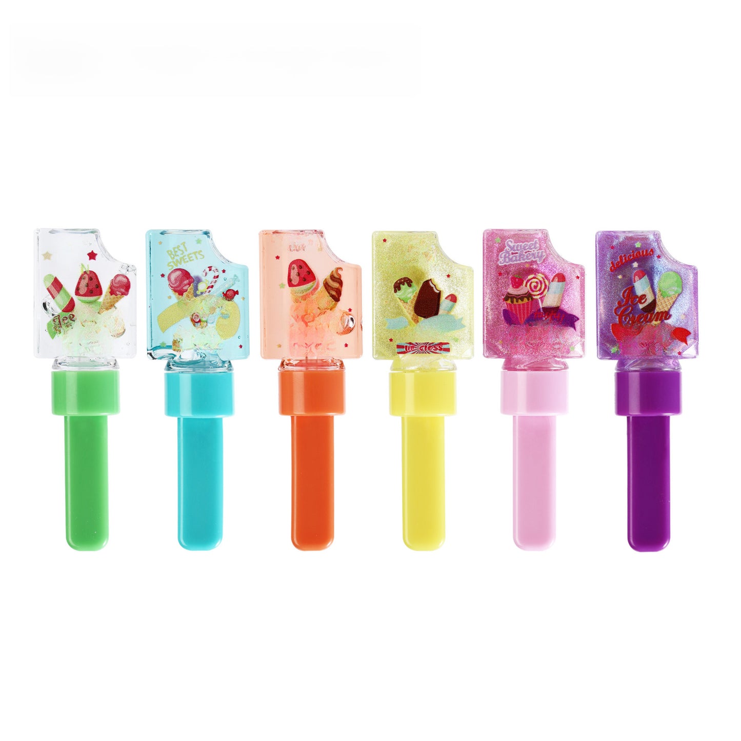 handaiyan Han Daiyan cross-border ice cream moisturizing lip gloss moisturizing transparent pearlescent color changing full lips lip gloss