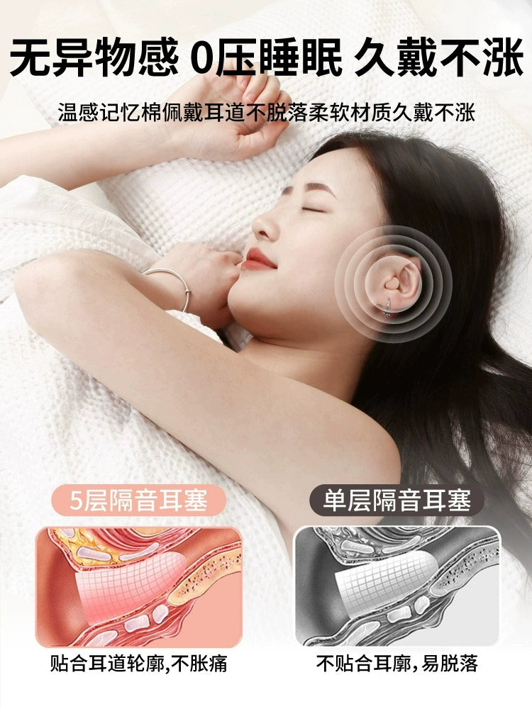 Siac for Sleep Dormitory Anti-Noise Earplugs at Night