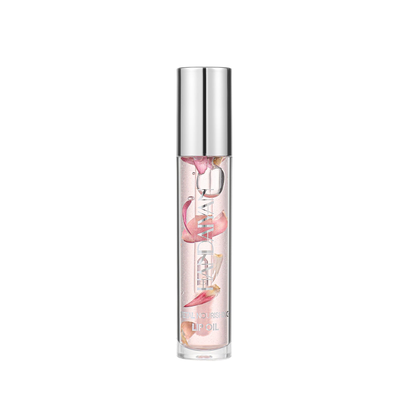 handaiyan cross-border transparent dried flower lip gloss mirror water light lip gloss lasting nourishing moisturizing Pearl lip gloss
