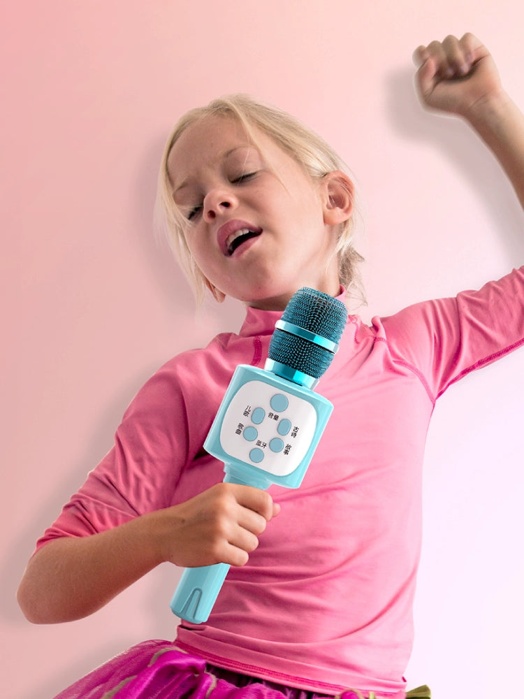 Children's Small Microphone Baby Toy Karaoke Karaoke Machine Audio Integrated Mobile Phone Microphone New Year Bluetooth Girl