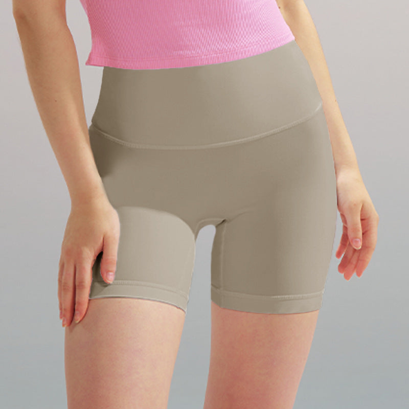 New 24 shorts yoga shorts women's no size fitness pants hip raise shaping versatile slimming