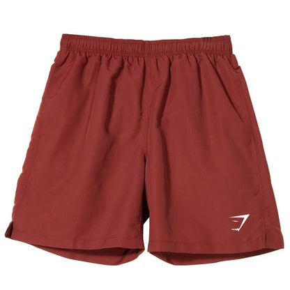 GYMSHARK men's sports casual quick-drying summer shorts simple straight sports shorts shark