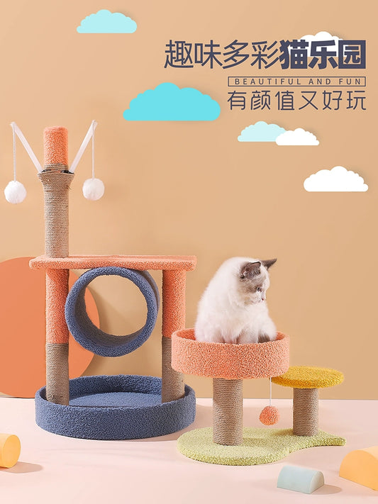 Cat Tree Jumping Platform Sisal Internet-Famous Toys Supplies Cat Climbing Frame