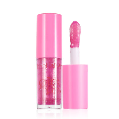 handaiyan cross-border transparent lip gloss full lips moisturizing and nourishing thin and glittering Pearl lip lacquer water light lip gloss lip gloss