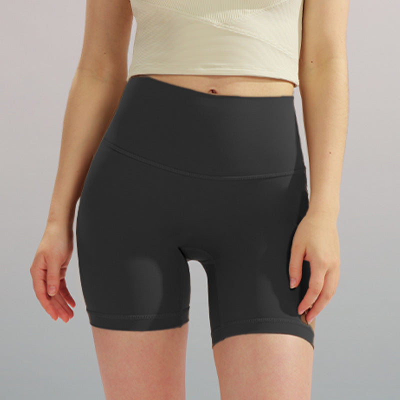 New 24 shorts yoga shorts women's no size fitness pants hip raise shaping versatile slimming