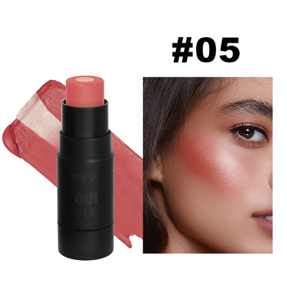 Han Daiyan HANDAIYAN cross-border makeup brightening and flattering solid sandwich blusher contour stick Rouge