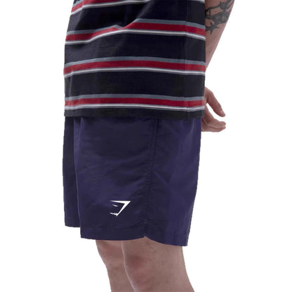 GYMSHARK men's sports casual quick-drying summer shorts simple straight sports shorts shark