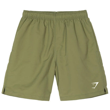 GYMSHARK men's sports casual quick-drying summer shorts simple straight sports shorts shark