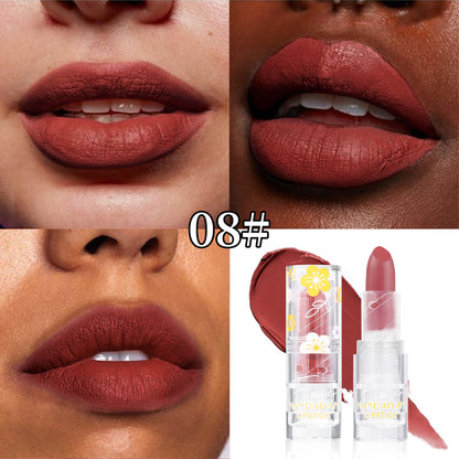 Cross-border Matte Lipstick 12 colors handaiyan makeup matte waterproof colorfast long-lasting Nourishing Lipstick Lipstick