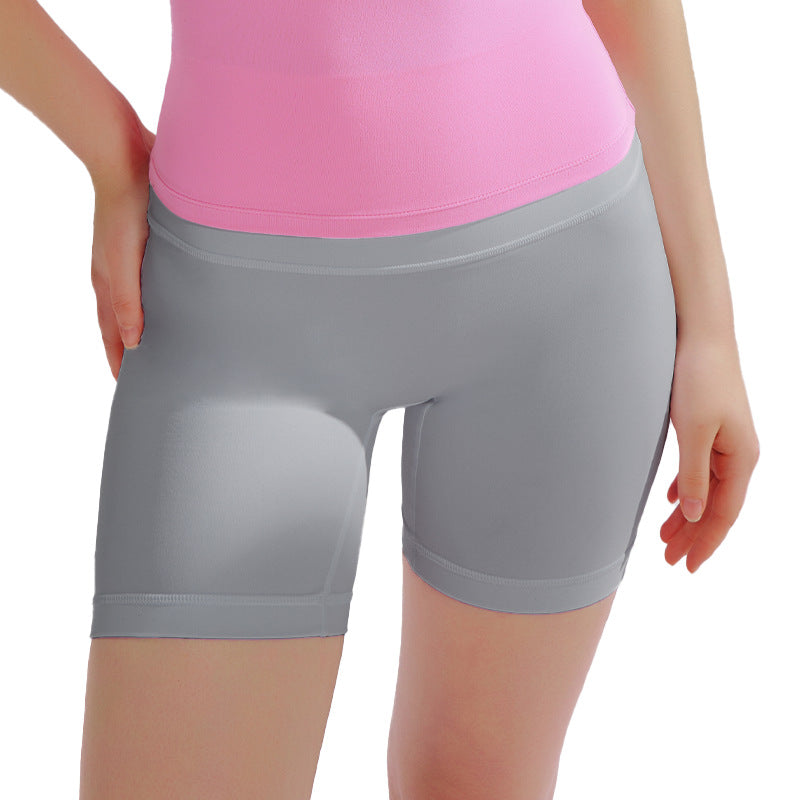 New 24 shorts yoga shorts women's no size fitness pants hip raise shaping versatile slimming