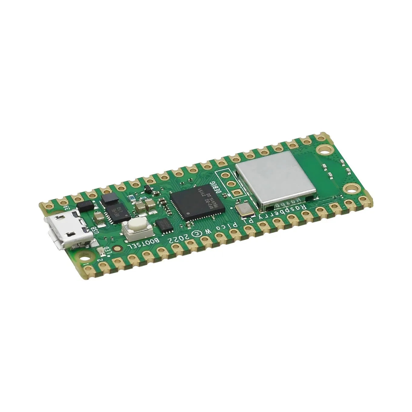 Raspberry Pi Pico Board RP2040 Dual-Core 264KB ARM Low-Power Microcomputers High-Performance Cortex-M0+ Processor