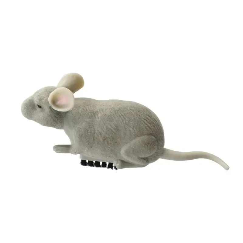 Electric Mouse Toys Cat Play Automatic Escape Robot Vibration Crawling Battery Operated Plush Mouse Pet Interaction Plaything