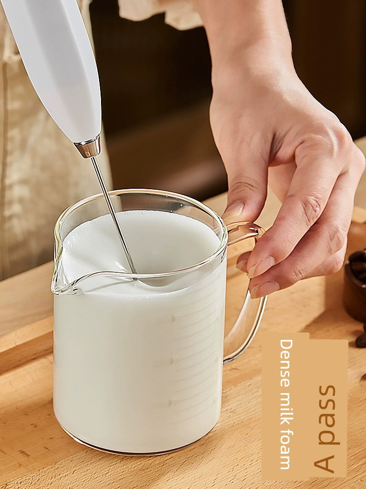 Milk Frother Electric Stirring Rod Coffee Frother Milk Frother Blender Cream Milk Frother Handheld Blender