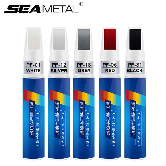 SEAMETAL Universal 5 Colors Car Scratch Repair Paint Pen Auto Touch Up Pens Car Scratches Clear Remover DIY Pens Car Accessories