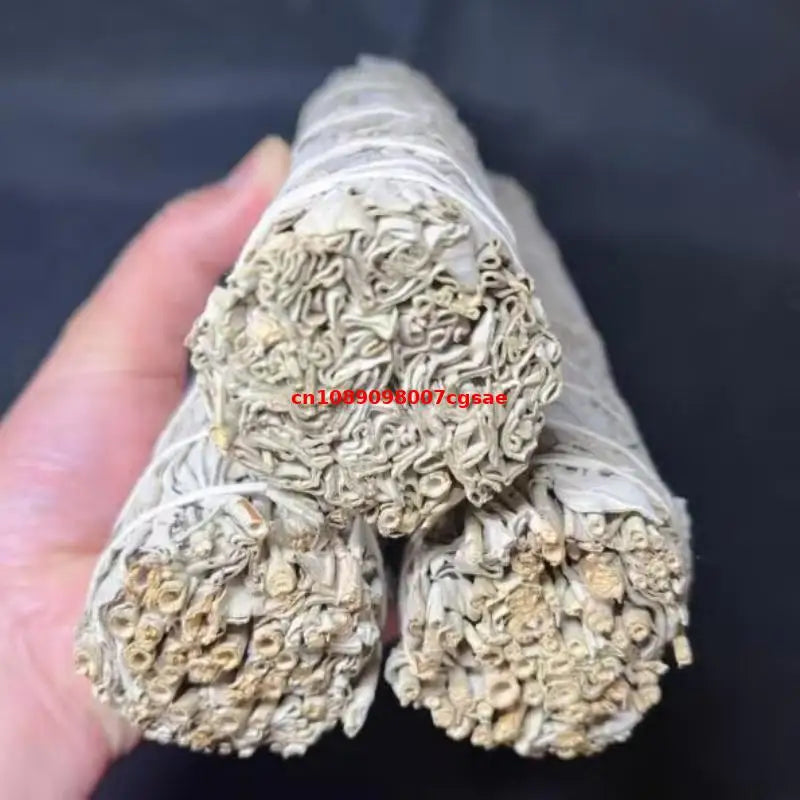 10.5cm High Quality Natural White Sage Incense Sticks Burning Aromatherapy Decompression Deep Sleep Purifying Healing Meditation