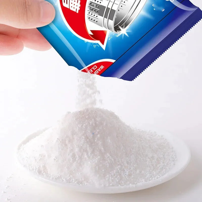 25/50g Cleaning Agent for Washing Machine Strong Bactericide Detergent Mildew Removal Powder Washer Supply Laundry Tank Cleaner