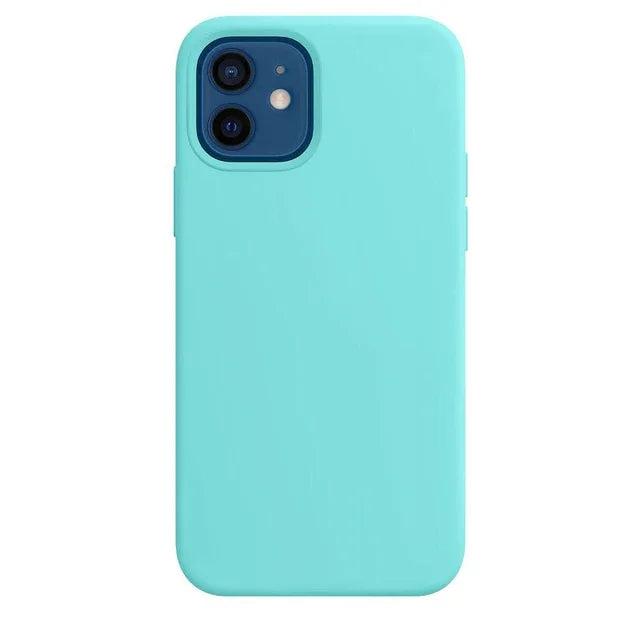 Original Silicone Case for iPhone 15 14 13 12 X XR XS MAX Official Apple Cover for iPhone 15 Plus 11 Pro Max