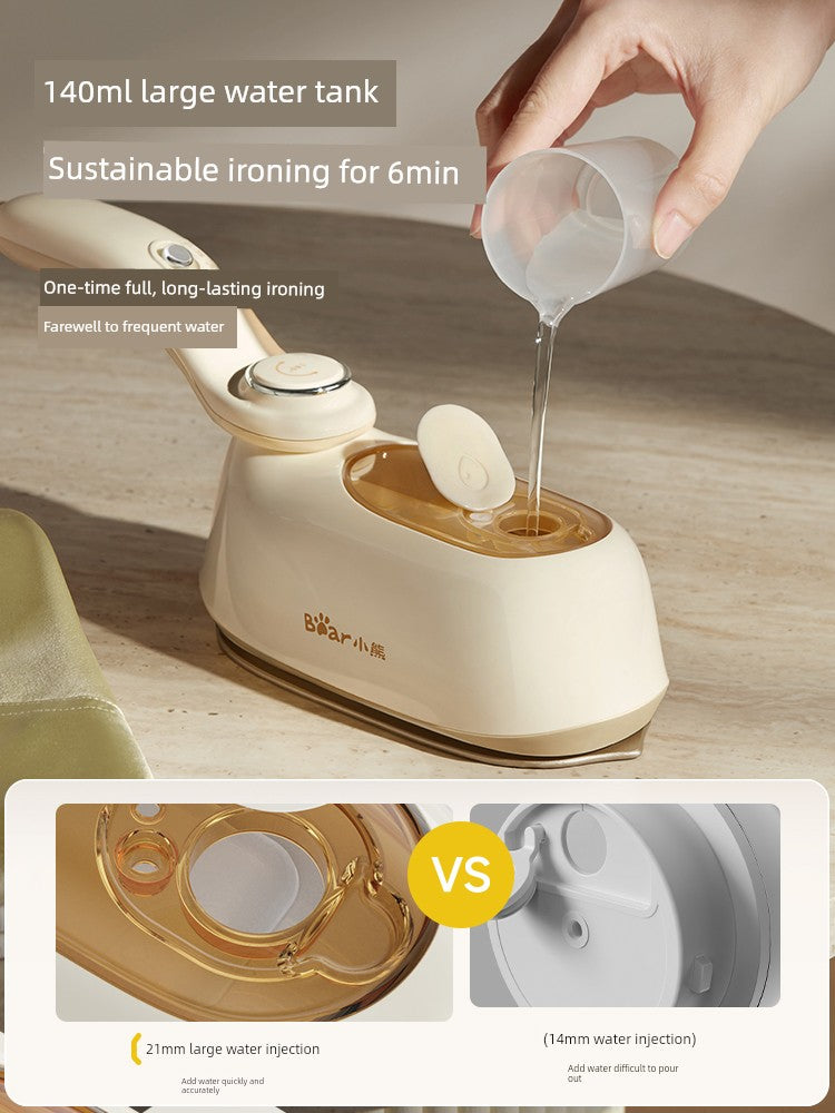 Bear Steam and Dry Iron Portable Home Hanging Ironing Machine Small Iron Ironing Clothes Foldable Handheld Dormitory Pressing Machines