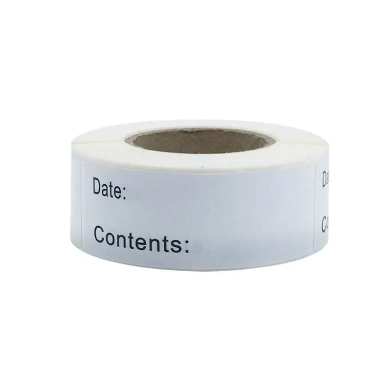 1 Roll Of Date Labels Stickers For Food Storage Labels Date Content Home Kitchen Packaging Condiments Mark Date Stickers Labels