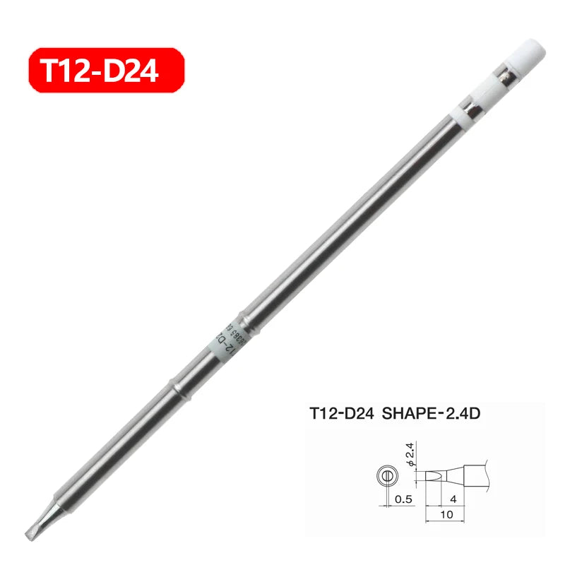 1pc T12 Soldering Iron tips Replacement Various models of Tip Electric Soldering Iron Tip T12- D4  D52 J02 JS02 BC3 CF4 KF KL