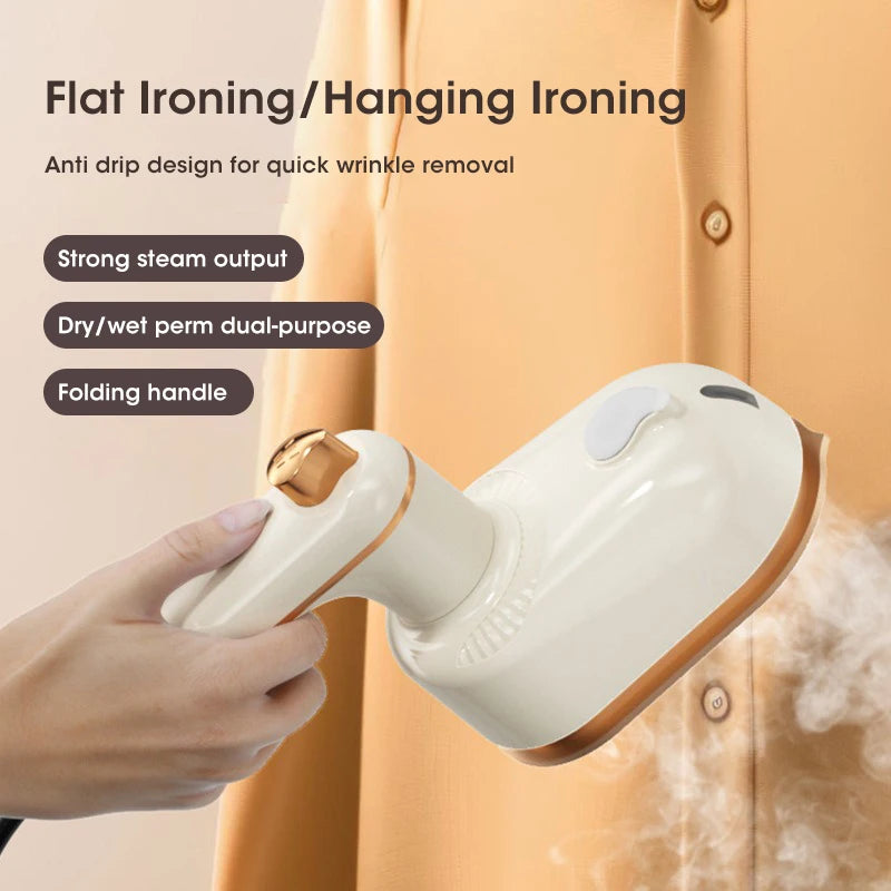 Mini Electric Irons Handheld Portable Home Travelling For Clothes Ironing T-Shirt Wet Dry Ironing Machine