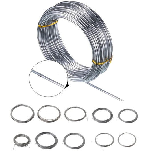New 1pcs 1-100 meters 304 Stainless Steel Soft/hard Steel Wire Diameter 0.02-3mm Single Strand Lashing Soft Iron Wire Rustproof