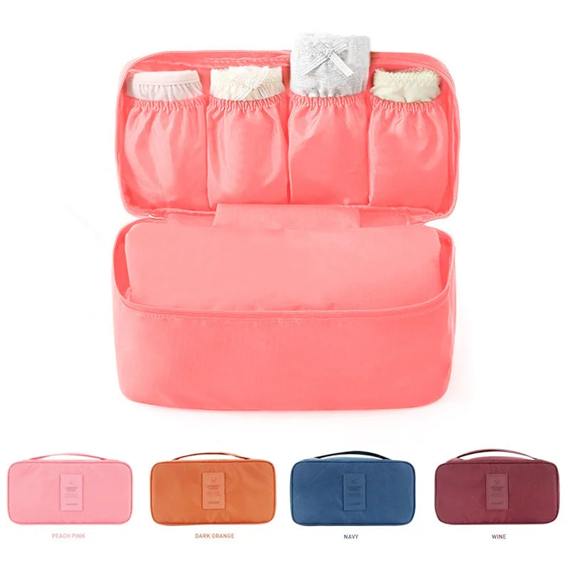 Simple Portable Underwear Storage Bag Lightweight Dustproof Organizer Multifunctional Travel Container