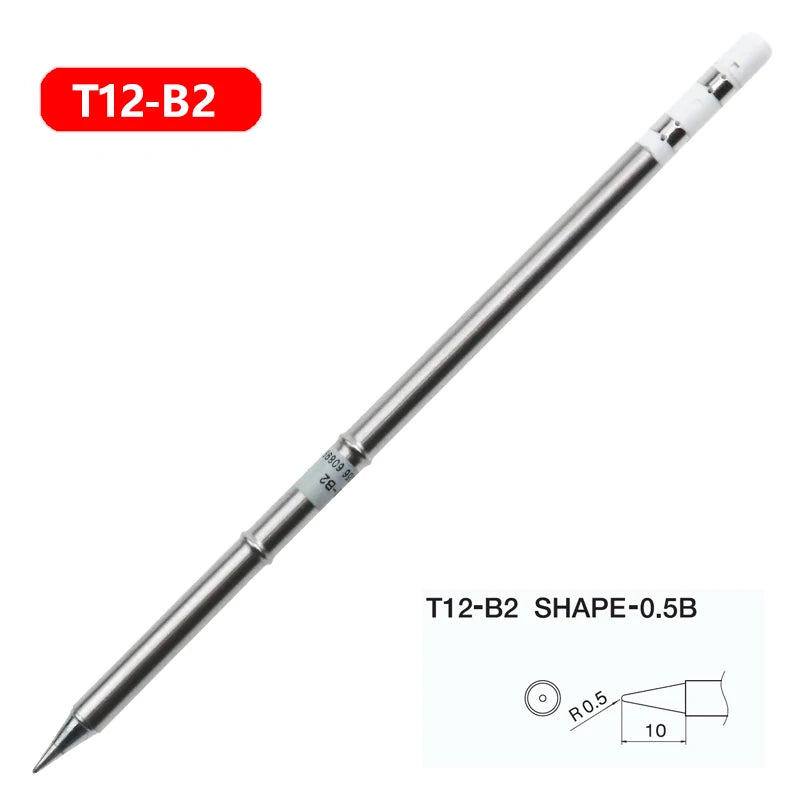 1pc T12 Soldering Iron tips Replacement Various models of Tip Electric Soldering Iron Tip T12- D4  D52 J02 JS02 BC3 CF4 KF KL