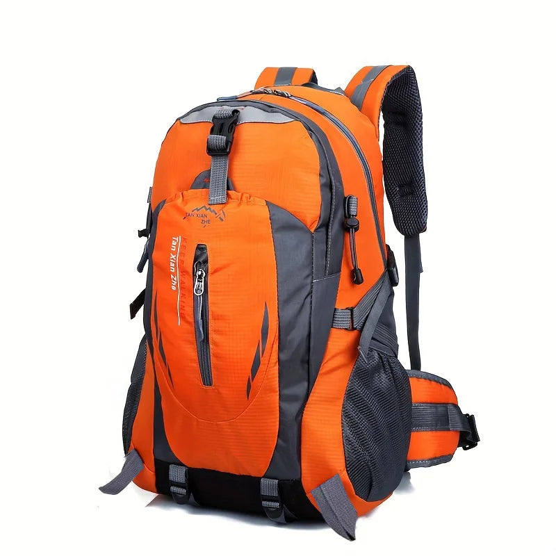 Outdoor Backpack Men's Large Capacity Travel Lightweight Casual Hiking Backpack Sports Waterproof Travel Mountaineering Bag